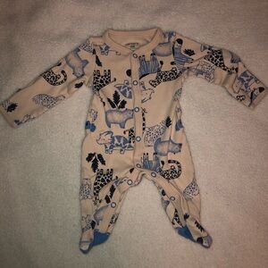 Carter's Baby Boys Safari Snap-Up Cotton Sleep & Play